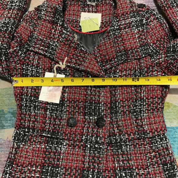 Jessica Simpson - Red/Black Plaid Coat - NWT - Picture 5 of 10